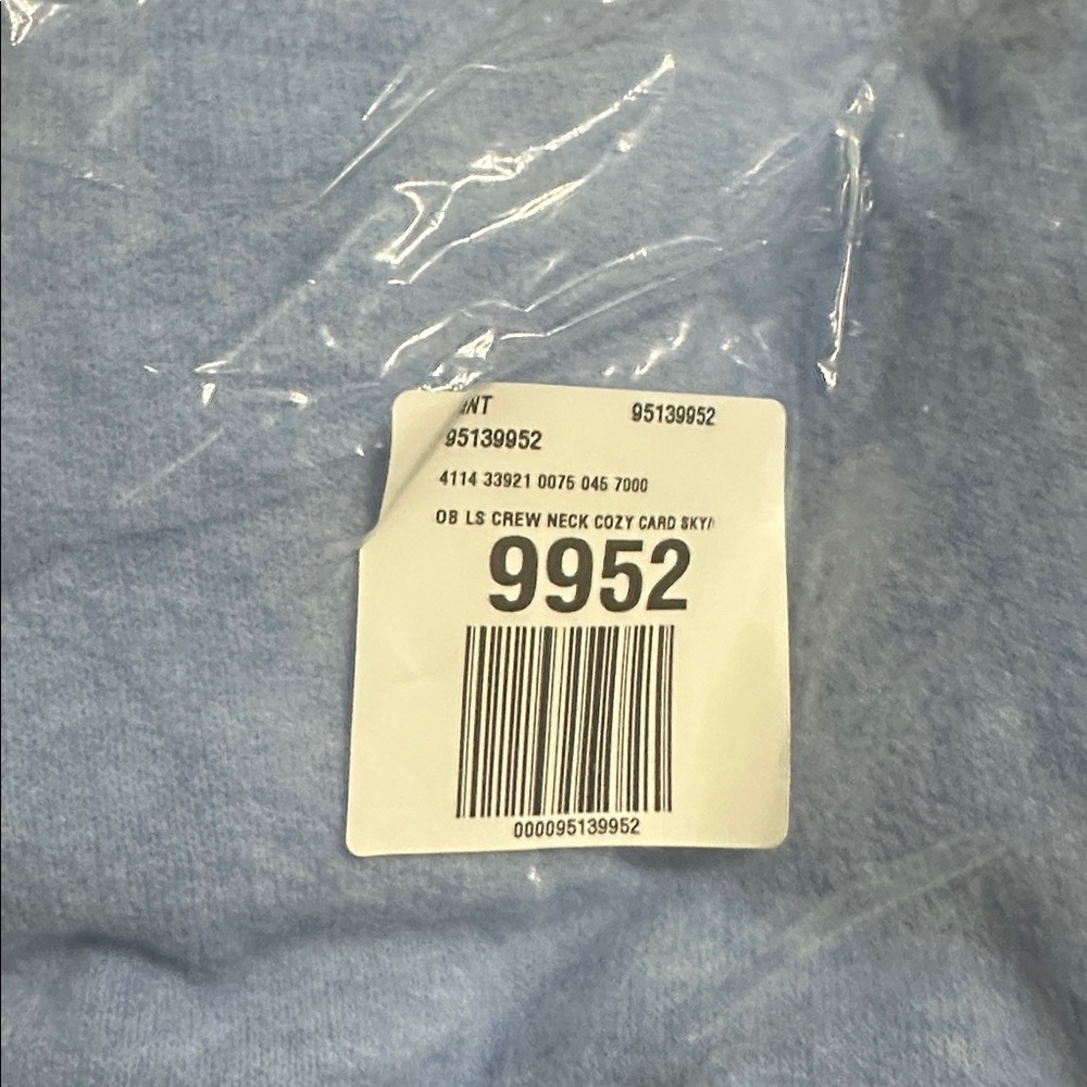 NWT! Anthropologie By Anthropologie Crew-Neck Cardigan Sweater in Sky Blue 🧣 - Picture 5 of 5